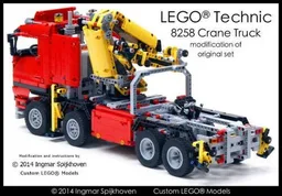 Modification Technic set 8258 with free instructions
