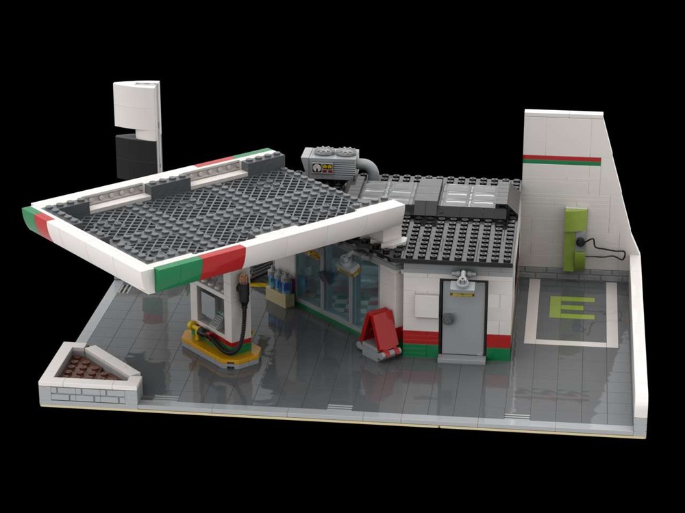 Lego Gas/Service Station