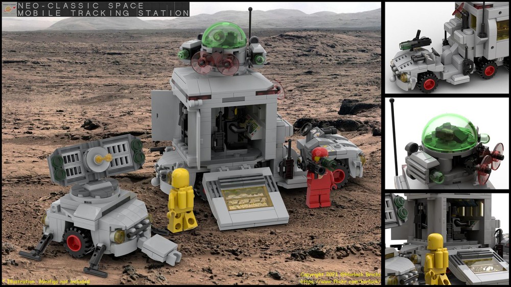 Lego Mobile Tracking Station