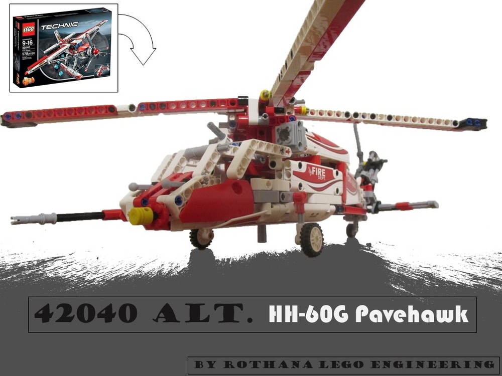 Lego 42040 alt. HH-60G Pavehawk