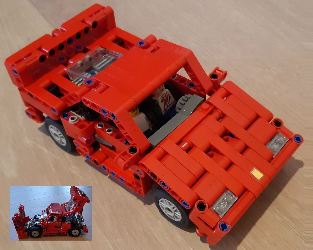 Lego FERRARI F40 Lego Technic Mini MOC