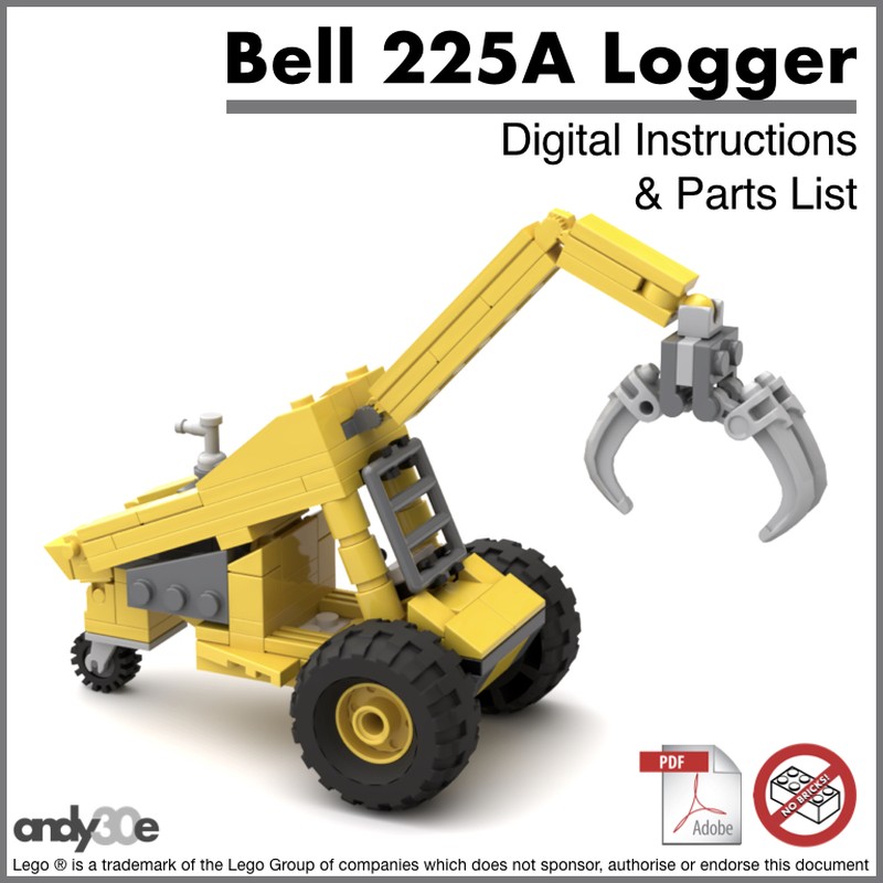 Lego Bell 225A Log Handler