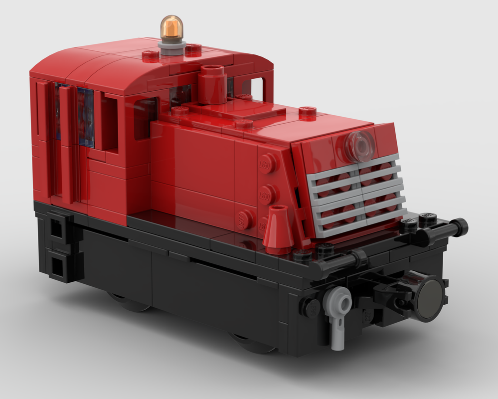 Lego 1:48 Scale GE 25-ton "Critter" (Circuit Cubes)