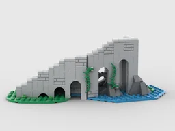 Ramp for the 10305 Lion Knights Castle
