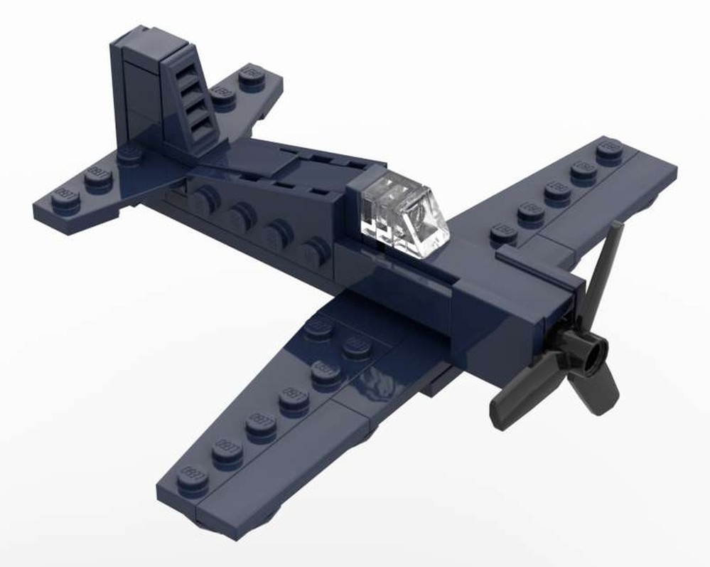 Lego Grumman F6F Hellcat (1/110 scale)