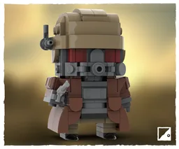 Fallout New Vegas LEGO Brickheadz MOC ~ (NCR) New California Republic Veteran Ranger