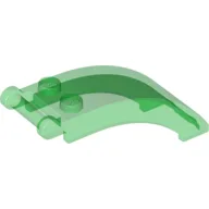 Windscreen 6 x 2 x 2 with Handle / Trans-Green