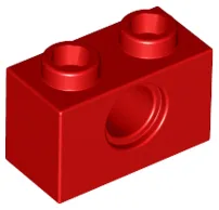 Technic Brick 1 x 2 [1 Pin Hole]