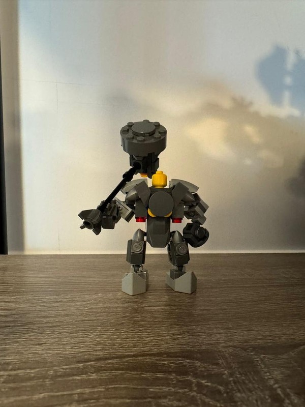 Lego Reinhardt from Overwatch (big fig scale)