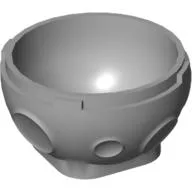 Rock Arctic Globe, Bottom / Light Bluish Gray