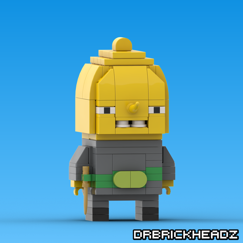 Lego Earl of Lemongrab (Adventure Time) Brickheadz