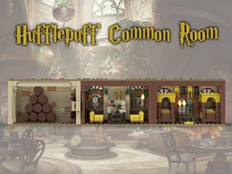 Hufflep*ff Common Room Set (Modular)
