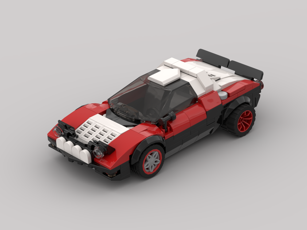 Lego Lancia Stratos HF Rallye (Group 4) Ver. 3