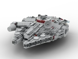 Midi-scale Millennium-Falcon