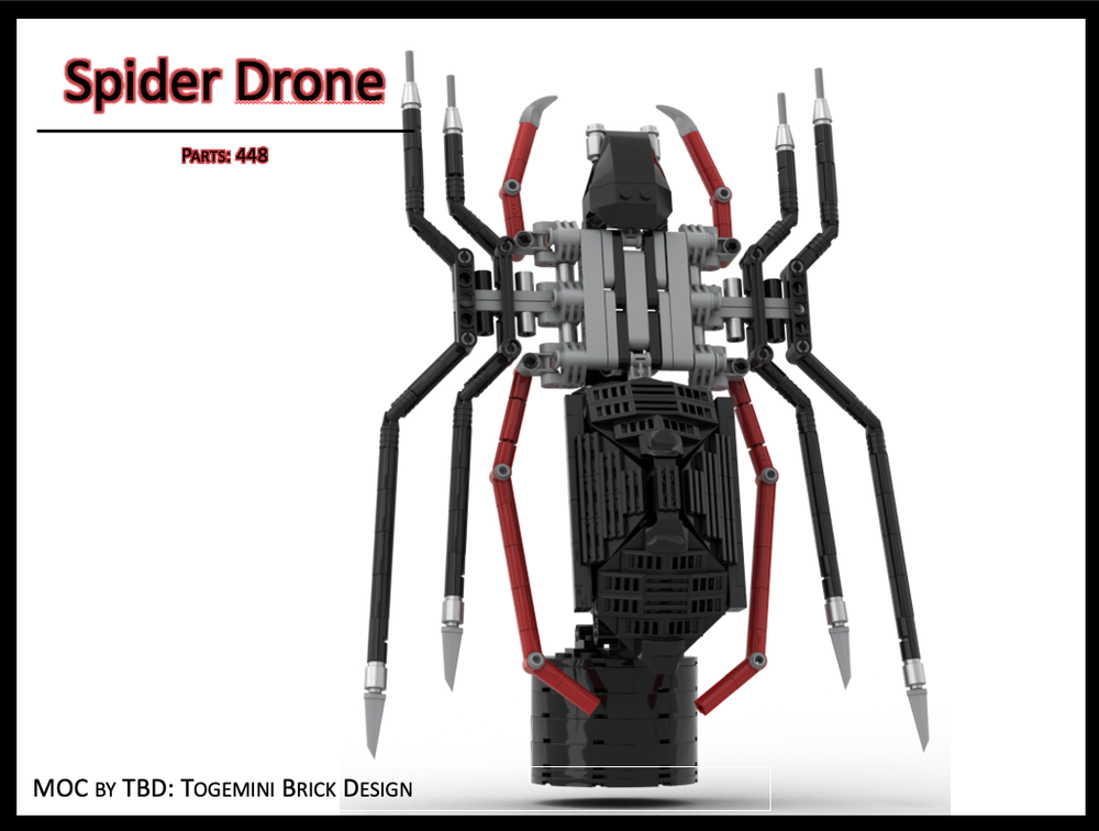 Lego Spider Drone