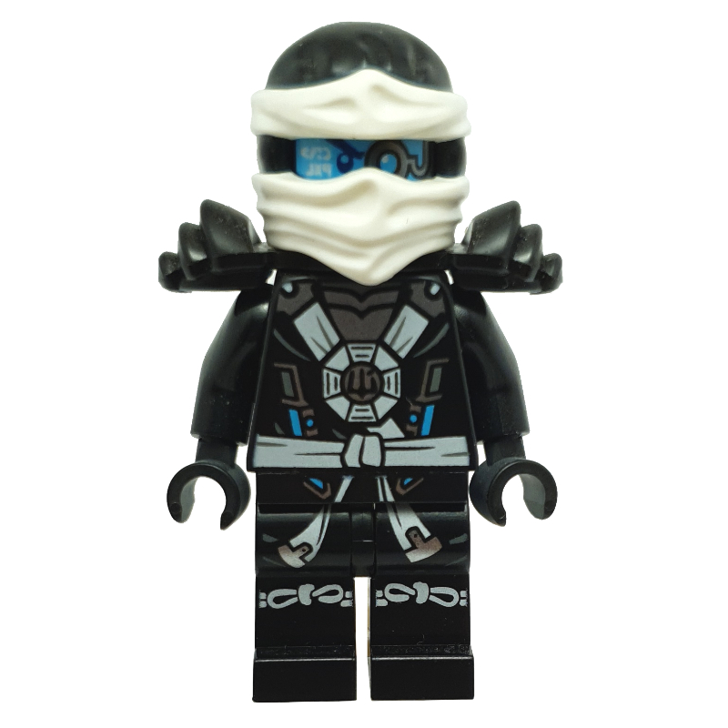 Lego Zane in Deepstone Shoulder Armor (Possession)