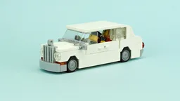 White limousine