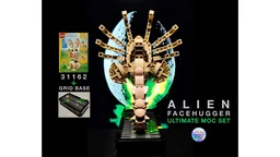 Grid Base for Alien Facehugger Ultimate MOC Set