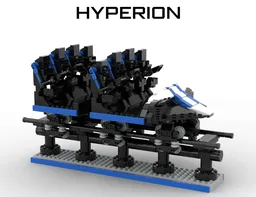 Roller coaster - HYPERION - Energylandia
