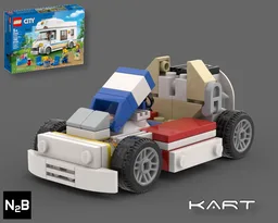 Kart - Alternate build 3 Lego 60283