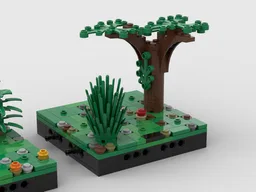 Modular Forest and Grass Tiles
