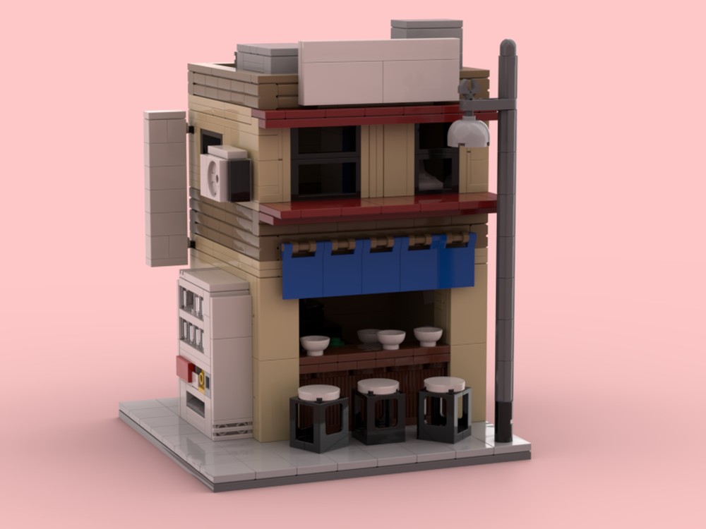 Lego Japanese ramen shop