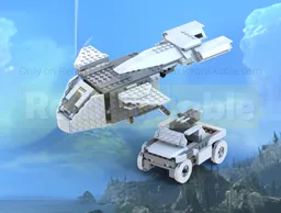 UNSC Pelican and Warthog