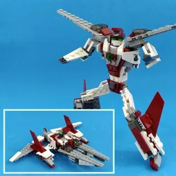 Transformer Twinjet from LEGO Creator set 31086