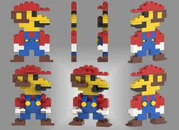Mini Mario in 2.5D