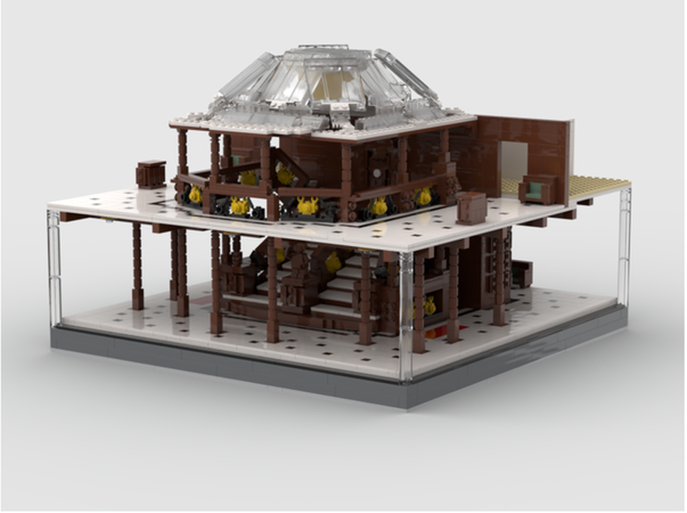 Lego grand staircase titanic