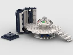 Classic Doctor Who Tardis and Console