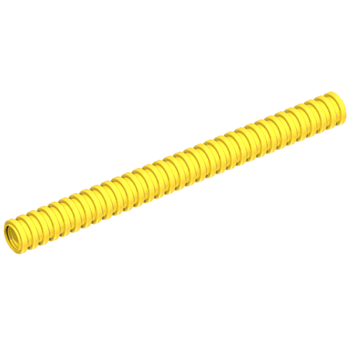 Lego Hose, Ribbed 7mm D. 10L / 8.0cm / Yellow