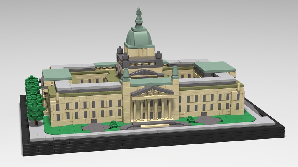 Lego Bundesverwaltungsgericht (Federal Administrative Court), Leipzig, Germany