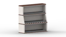 Shelf for small Creator train models