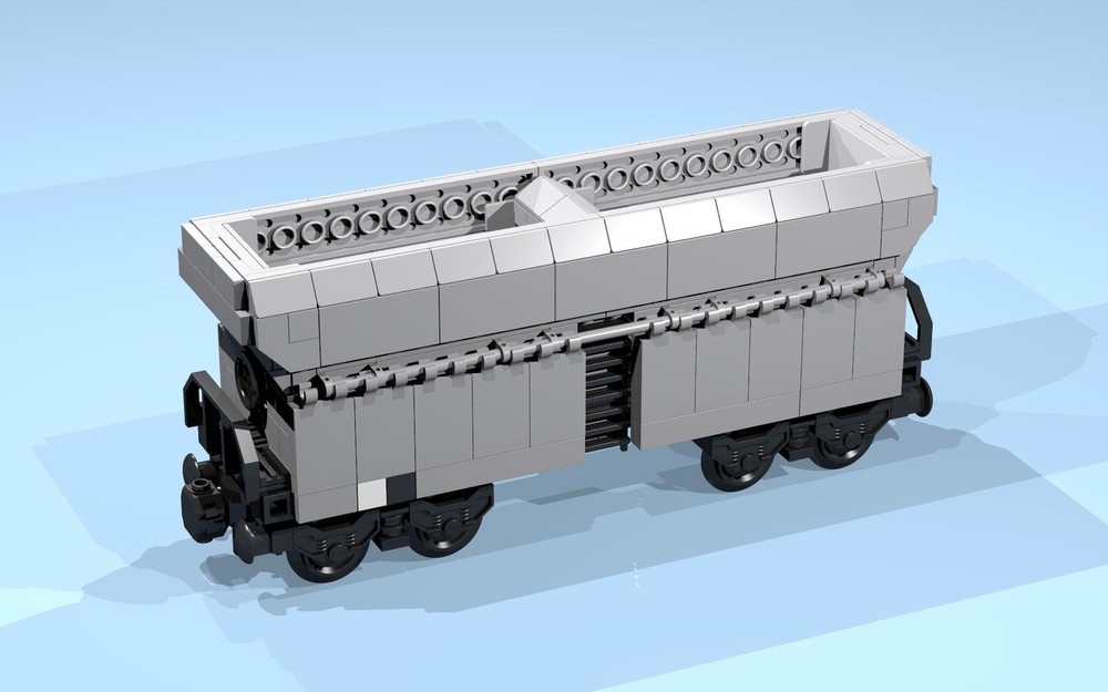 Lego 8-Wheel FALS Lime Wagon