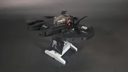 1989 Batwing (mini-fig scale)