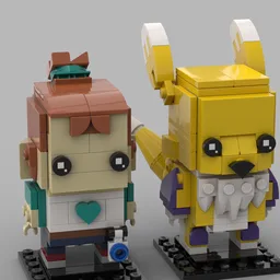 Rika Nonaka & Renamon (Digimon Tamers)