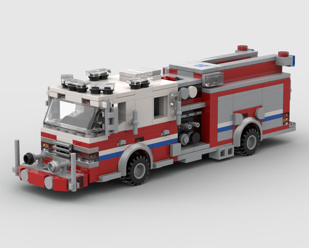Lego Fire Truck (Patterson Engine)