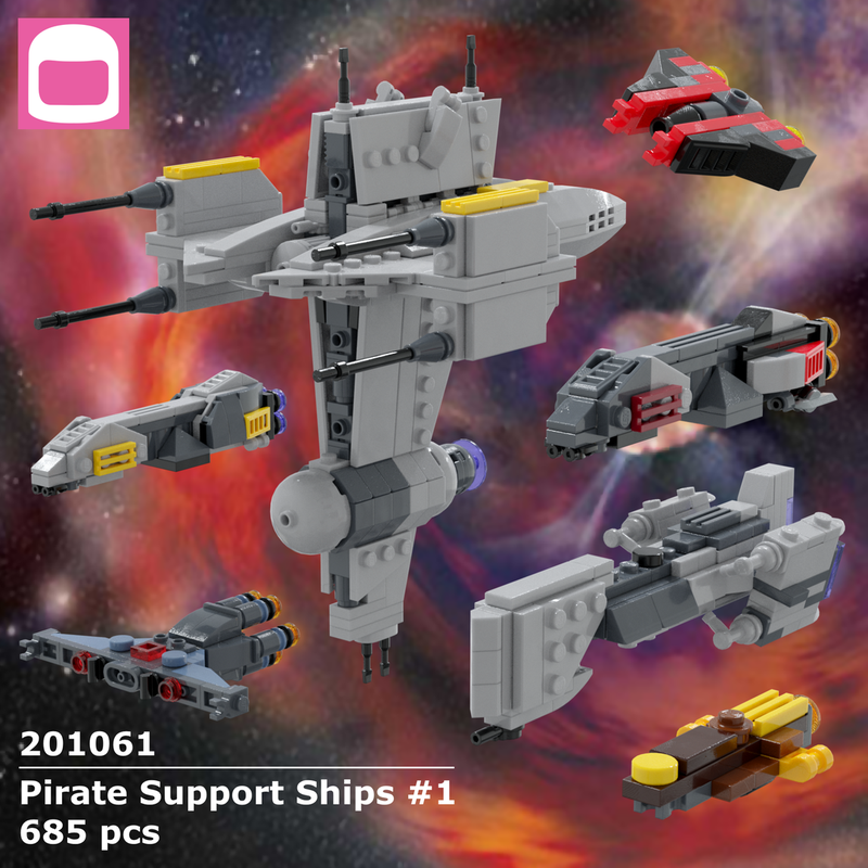 Lego Pirate Support Ships #1