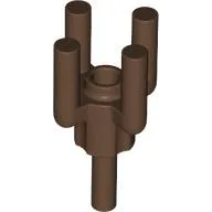 Bar, 4 Top Bars, Palm Tree Top / Brown