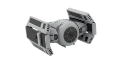 Chibi TIE Imperial Advanced fighter