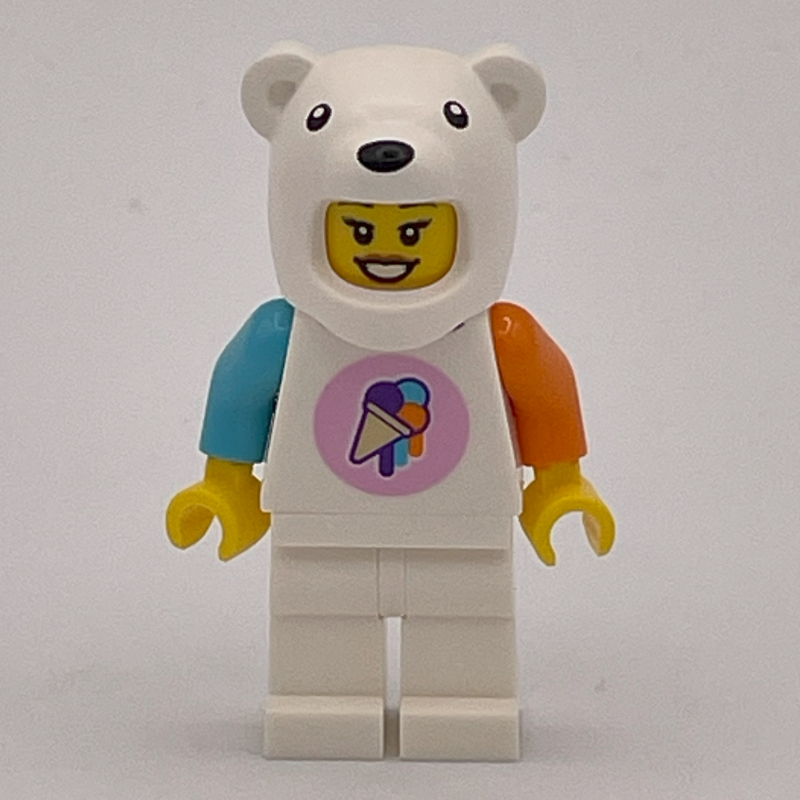 Lego Ice Cream Vendor, Polar Bear Costume