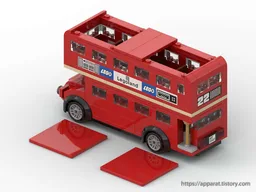 London Bus 6 Stud