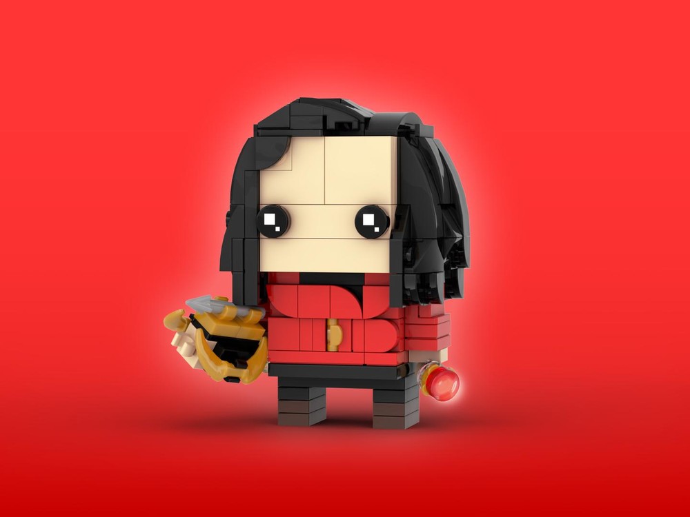 Lego Elsa Bloodstone Brickheadz LEGO MOC - Werewolf By Night