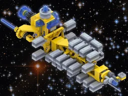 Micro - Inter-galaxy container transport ship