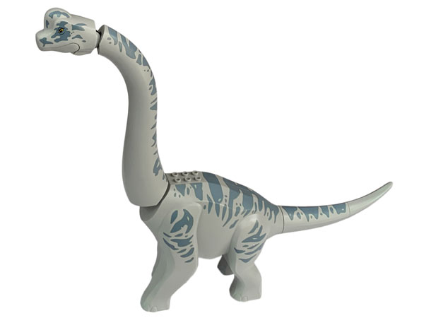Lego Dinosaur Brachiosaurus with Sand Blue Stripes