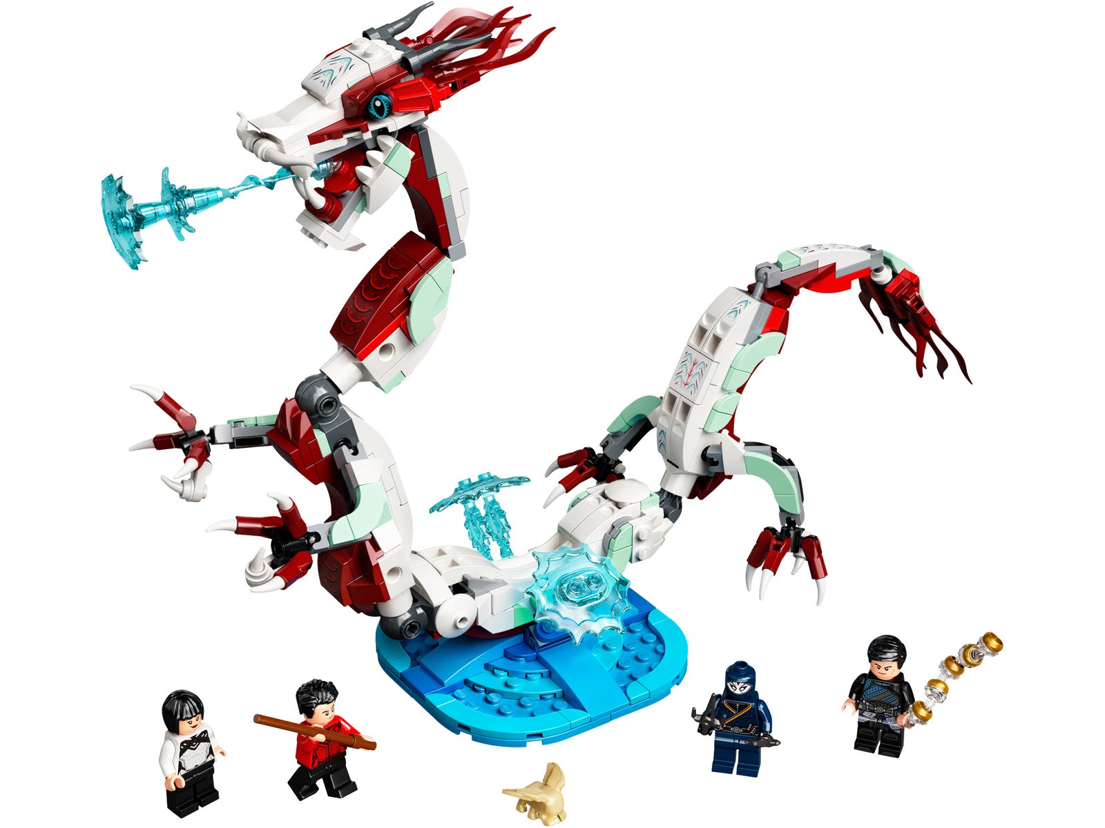 Lego Battle at the Ancient Village