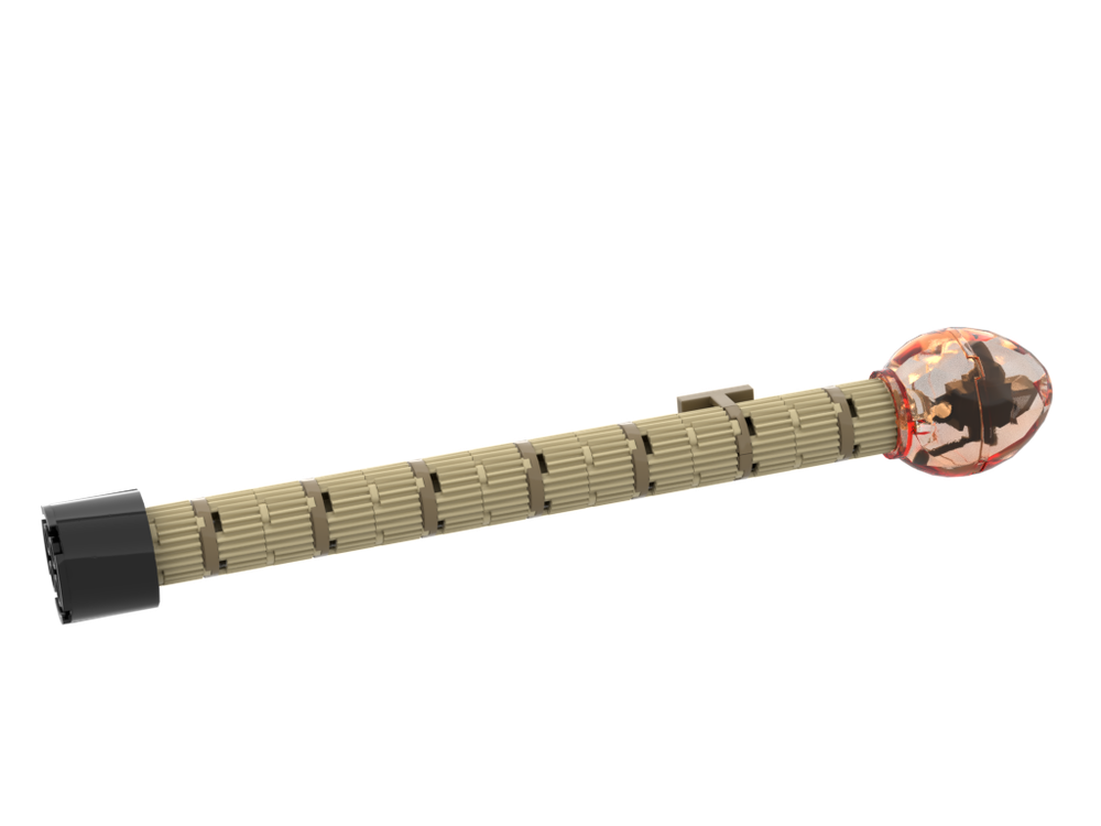 Lego John Hammond's Cane (Up Scaled Figure Scale)