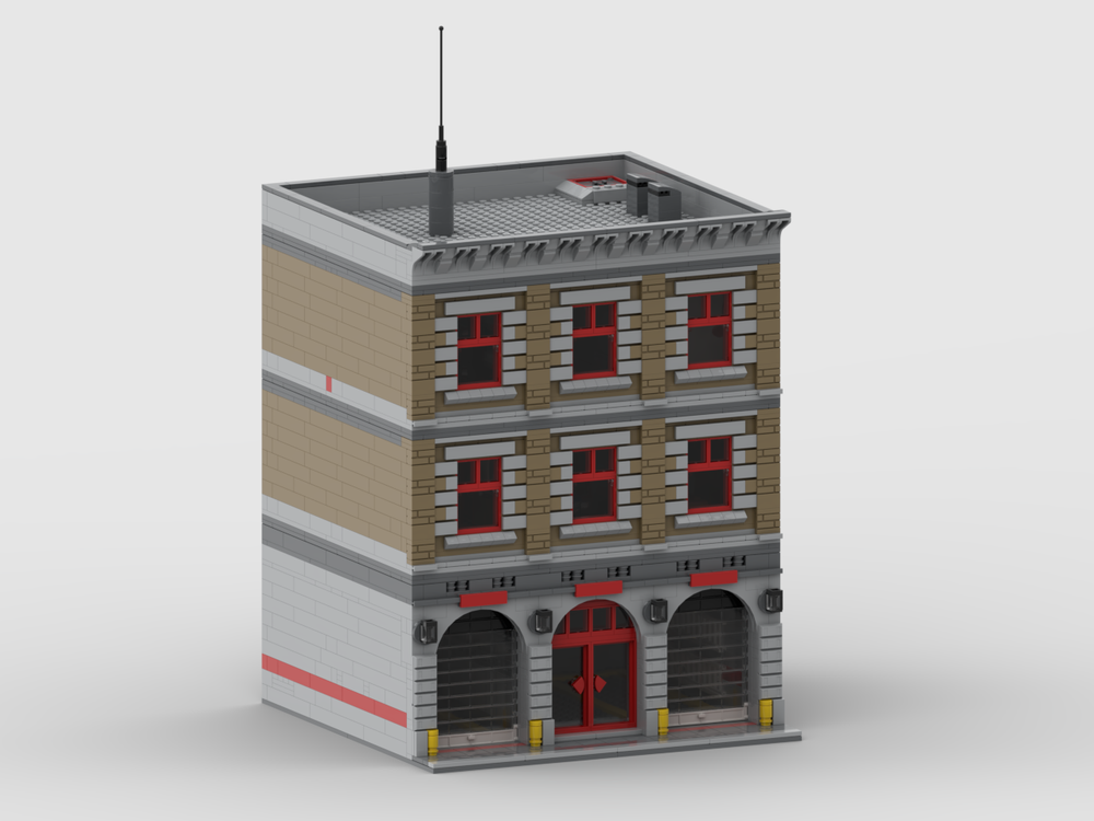 Lego M-01 Modular Firehouse