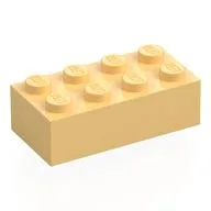 Brick 2 x 4 / Light Yellow